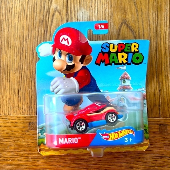 Super Mario Hot wheels Mario - Picture 1 of 3